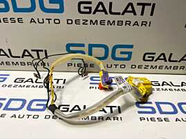 Cablaj Instalatie Electrica Airbag Volan Multifunctional cu Comenzi Volkswagen Scirocco 2009 - 2014 Cod 5K0971584B [2009]