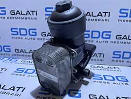 Termoflot Corp Carcasa Filtru Radiator Racitor Ulei Audi A6 C7 2.0 TDI CGLD CGLC CMGB CGLE 2011 - 2014 Cod 03L115389C 03L117021C