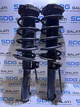 Set Telescoape Amortizoare Fata Stanga Dreapta Complete Cu Arcuri si Flanse Skoda Superb 2 2008 - 2015 Cod 3C0413031AT