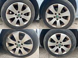 Set 4 Jante Roti Aliaj SPECTRUM 205 55 16 R16 5x112 Volkswagen Passat B5.5 2001 - 2005 Cod sdgj17bss23