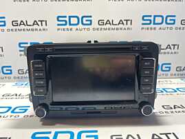 Navigatie Columbus RNS510 Radio CD Player Skoda Octavia 2 2008 - 2013 Cod 3T0035686C A2C89858800