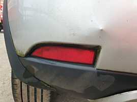 Catadioptru Ochi Pisica Stop Lampa Tripla Ceata Stanga de pe Bara Spoiler Spate Dacia Sandero 2 2012 - 2016