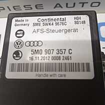 Unitate Modul Calculator Lumini Skoda Superb 2 2008 - 2015 Cod 5M0907357C [L3334]