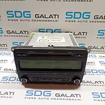 Radio CD Player Radio Swing MP3 Skoda Fabia 2 2007 - 2014 Cod 5J0035161D [X1114]