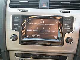 Rama Ornament Grila Radio CD Player VW Golf 7 2013 - 2017