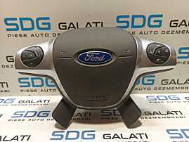 Airbag Volan Cu Comenzi Ford Kuga 2 2013 - 2019 Cod AM5T-14K147-AA AM5T-14K147-BA AM51-RO42B85-BEW [L0062]