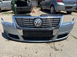 Bara Spoiler Fata Goala Dezechipata cu Locas Senzori Parcare Culoare LB5M Volkswagen Passat B6 2005 - 2010 Cod 3C0807221C [B3137]