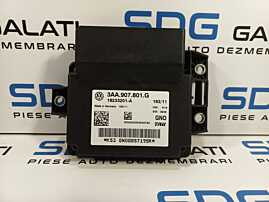 Calculator Modul Frana de Mana Electrica Volkswagen Sharan 7N 2010 - 2015 Cod 3AA907801G 3AA.907.801.G [L1340]