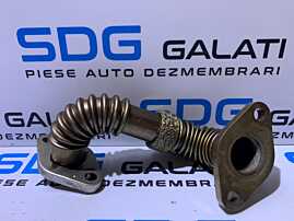 Teava Conducta Racitor Gaze EGR Volkswagen Passat B5.5 1.9TD 74KW 101CP AVB 2001 - 2005 Cod 028131521AD [i0061]