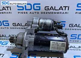 Electromotor cu 11 Dinti Volkswagen Transporter T5 T6 2.0 TDI CFCA CAAC CCHA 2009 - 2019 Cod 02M911024 0001123038 1005831663 [B3615]