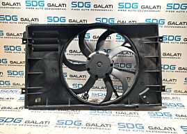 Electroventilator Ventilator Skoda Octavia 2 1.9 BXE BKC BJB BLS 2004 - 2013 Cod 1K0121205AA 1K0121207AS 1K0959455EF [N0383]