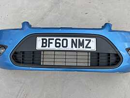 Grila Centrala Inferioara Suport Numar Inmatriculare cu Defect de pe Bara Spoiler Fata Ford Focus 2 Facelift 2007 - 2010 [DZ0042]