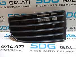 Grila Ornament Plastic Stanga de pe Bara Spoiler Fata Noua Volklswagen Volkswagen Golf 5 2004 - 2008 Cod 6502-07-9524997P [M7318]