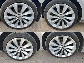 Set 4 Jante Roti Aliaj INTERLAGOS 235 40 18 R18 5x112 Volkswagen Passat B5 1997 - 2001 Cod 3C8601025D [C3883]