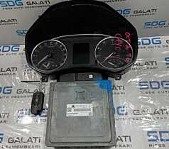 Kit Pornire ECU Calculator Motor Continental Ceas Ceasuri Bord Chei Cheie CIP Imobilizator Skoda Octavia 2 1.6 TDI CAY CAYC 2008 - 2013 Cod 03L906023LP [L4465] [L4466]