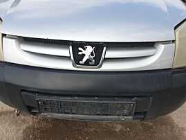 Grila cu Sigla Emblema de pe Bara Spoiler Fata Peugeot Partner 2002 - 2008 Culoare EZRC