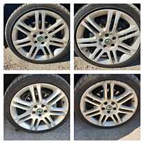 Set 4 Jante Roti Aliaj 225 40 18 R18 ZR18 5x112 Anvelope Vara Volkswagen Passat B5.5 2001 - 2005 [K0055]