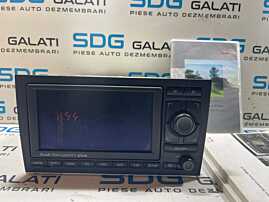 Navigatie Radio CD Player RNS E Navi Plus cu Harti DVD Audi A4 B7 2005 - 2008 Cod 8E0035192K [B3656]