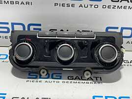 Panou Unitate Comanda AC Aer Conditionat Clima Climatronic Volkswagen Golf 6 2008 - 2013 Cod 7N0907426AM [L2880]