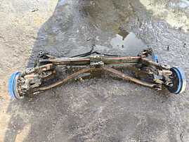 Punte Spate Completa cu Fuzeta Fuzete Tambur Tamburi Brat Brate Peugeot 206 SW Break Combi 1998 - 2012 [L3140]