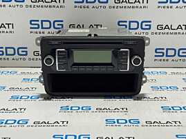 Unitate Radio CD Player U L V W MP3 Volkswagen Golf 6 2008 - 2013 Cod 5K0035156A 5K0035156B [L3103]