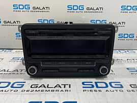 Unitate Radio CD Player Volkswagen Touran 1T2 2007 - 2010 Cod 5M0035186J [L4349]