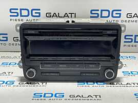 Unitate Radio CD Player RCD 310 Volkswagen Golf 5 2004 - 2008 Cod 1K0035186AP [L3079]