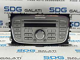 Unitate Radio CD Player Single CD GGDS D+ Ford S-Max 2006 - 2015 Cod 7S7T-18C815-BA [L3117]