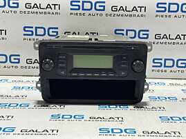 Unitate Radio CD Player BLUES cu Sertar Depozitare Skoda Roomster 2006 - 2015 Cod 5J0035152D [L3101]