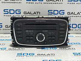 Unitate Radio CD Player Single CD 6000CD KW2000 Ford Mondeo 4 MK4 2007 - 2014 Cod 7M5T-18C815-BC [L3119]