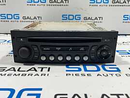 Radio CD Player cu MP3 Peugeot 207 2006 - 2014 Cod 96537896XT [L4174]