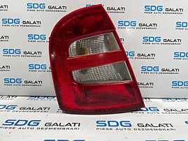 Tripla Lampa Stop Stanga Skoda Fabia 1 Hatchback Scurt 2000 - 2007 Cod 6Y6945095B 6Y6945111B [L4149]