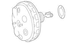 Tulumba Vacuum Vacum cu Vas Pompa Presiune Lichid Ulei Servo Frana Servofrana Mercedes Clasa E Class W212 2009 - 2012 Cod A2124301130 [C3316]