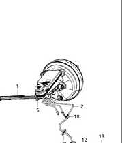 Tulumba Vacuum Vacuum cu Vas si Pompa Lichid Ulei Servofrana Servo Frana Dodge Journey 2008 - 2016 Cod A02040C2321 [C5119]