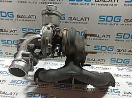 Turbina Turbo Turbosuflanta Audi A4 B8 2.0 TFSI CDN CDNC 2008 - 2013 Cod 06H145702L [X3529]