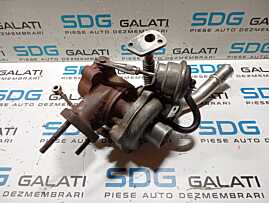 Turbo Turbina Turbosuflanta Fiat Grande Punto 1.3 D Multijet 55 KW 2005 - 2013 Cod 54359700005 73501343 54351014808 [M7700]