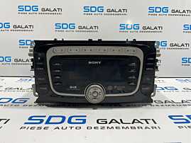 Unitate Radio CD CD Player AUX Sony CDX Ford Focus 2 2004 - 2010 Cod 8S7T-18C939-MD [L3800]