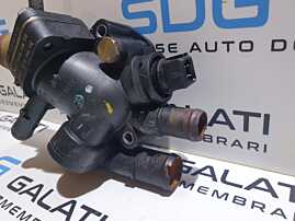 Corp Carcasa Termostat Racire cu Senzor Temperatura Apa Renault Laguna 1.9 DCI 1993 - 2007 Cod 7700866730 7700866731 38200065394 [M6456] 